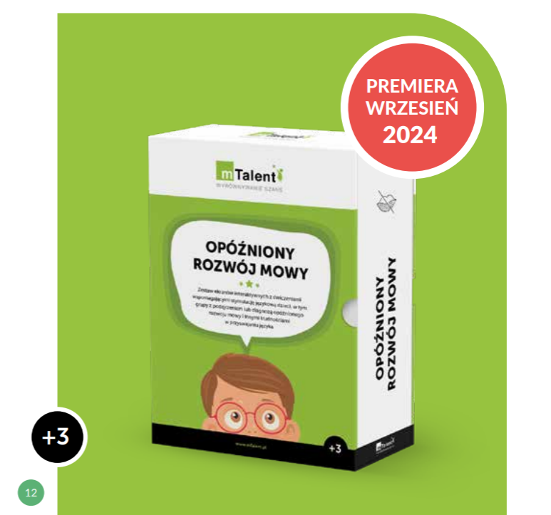 Zdjęcie produktu mTalent OPÓŹNIONY ROZWÓJ MOWY