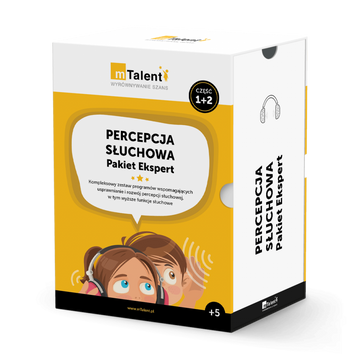 Zdjęcie produktu mTalent Percepcja słuchowa -  pakiet ekspert