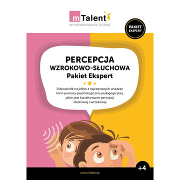 mTalent Percepcja wzrokowo-słuchowa Pakiet Ekspert