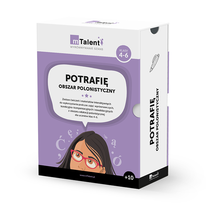 Zdjęcie produktu mTalent POTRAFIĘ - Obszar polonistyczny