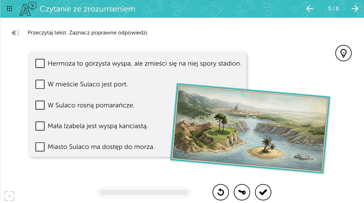 mTalent Trudności szkolne. Młodzież, ekran ćwiczenia 2