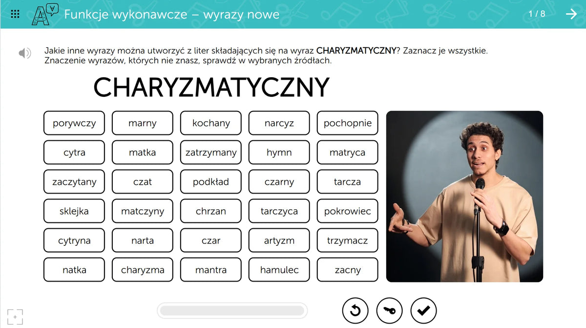 mTalent Trudności szkolne. Młodzież, ekran ćwiczenia 3
