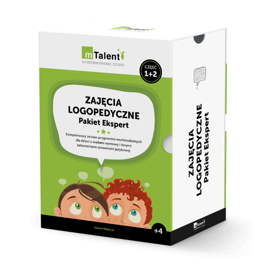 Zdjęcie produktu mTalent Zajęcia logopedyczne - pakiet EKSPERT