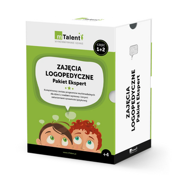 mTalent Zajęcia logopedyczne Pakiet Ekspert