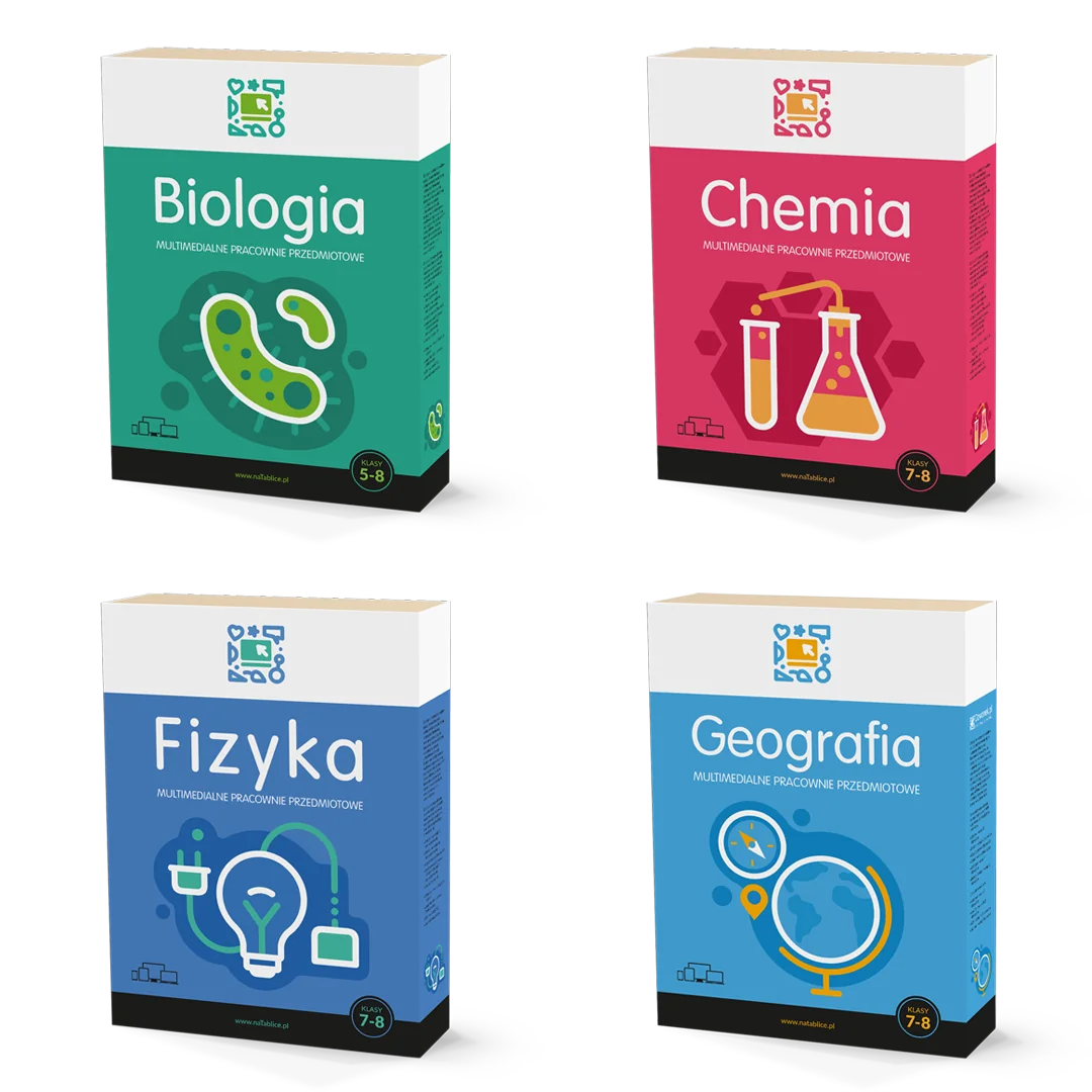 Multimedialne Pracownie Przedmiotowe Pakiet przyrodniczy 2 (geografia, biologia, chemia, fizyka)