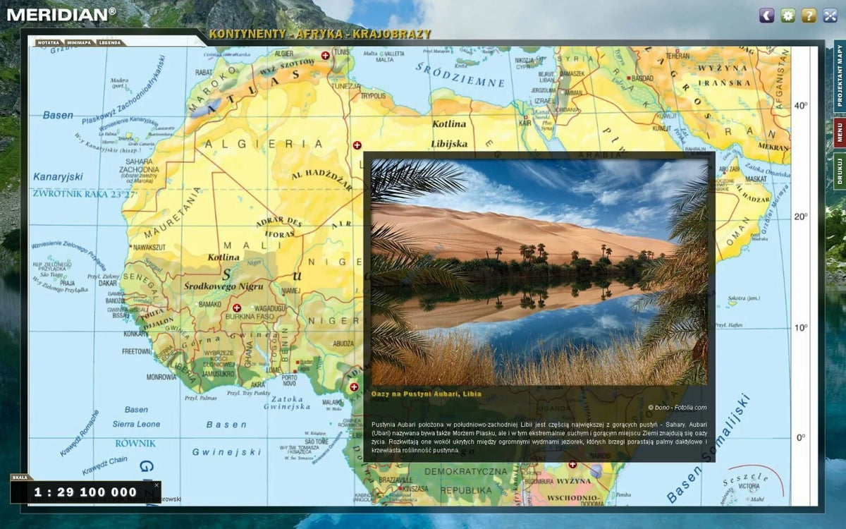 Multimedialny Atlas dla Szkół Podstawowych. Świat i kontynenty - zdjęcie 6