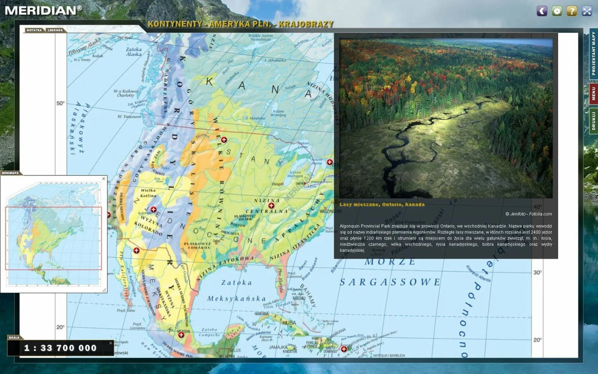 Multimedialny Atlas dla Szkół Podstawowych. Świat i kontynenty - zdjęcie 7