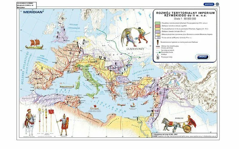 Multimedialny ćwiczeniowy atlas historyczny CD 1 - prehistoria, starożytność, średniowiecze - zdjęcie 4