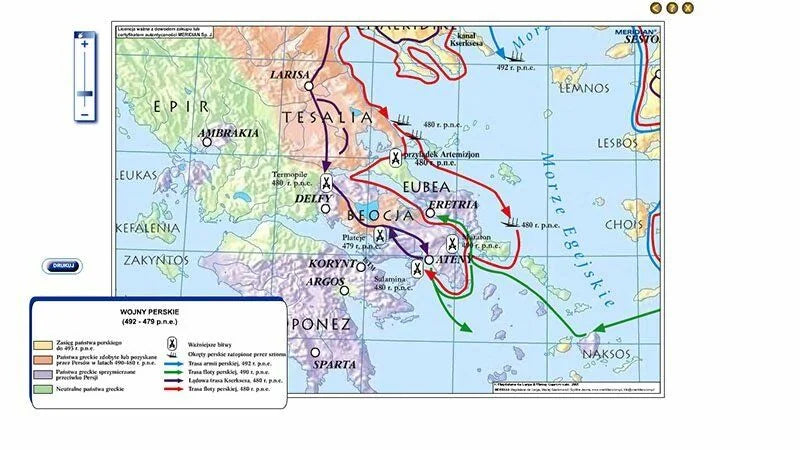 Multimedialny ćwiczeniowy atlas historyczny CD 1 - prehistoria, starożytność, średniowiecze - zdjęcie 9