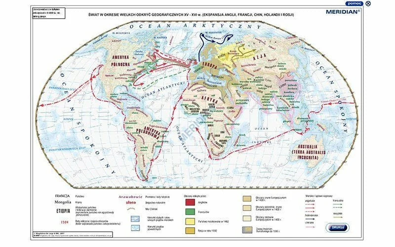 Multimedialny ćwiczeniowy atlas historyczny CD 2 - nowożytność i XIX wiek - zdjęcie 4