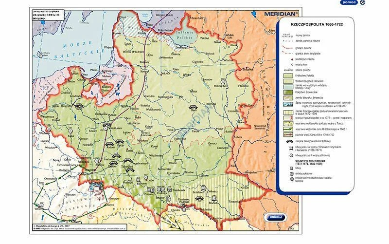 Multimedialny ćwiczeniowy atlas historyczny CD 2 - nowożytność i XIX wiek - zdjęcie 6