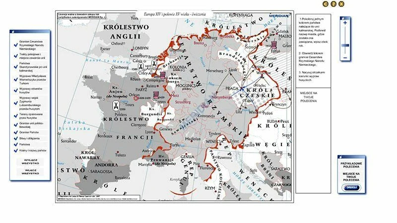 Multimedialny ćwiczeniowy atlas historyczny CD 2 - nowożytność i XIX wiek - zdjęcie 10