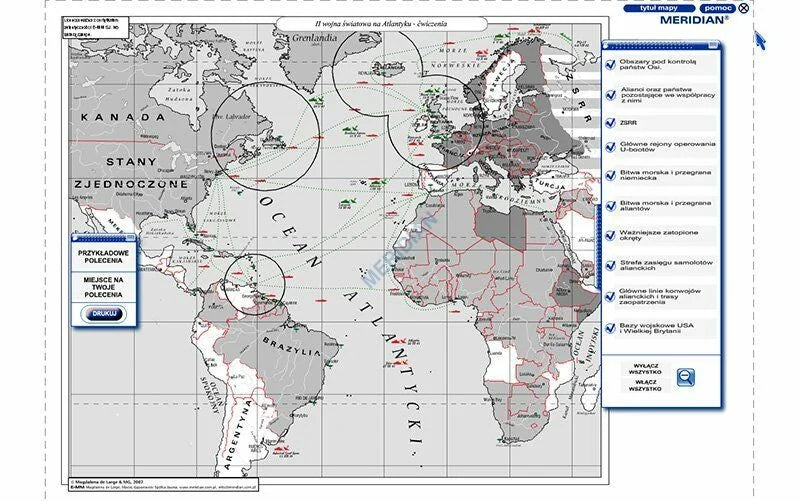 Multimedialny ćwiczeniowy atlas historyczny CD 3 - historia najnowsza XX wiek - zdjęcie 6