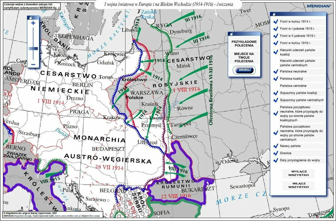 Multimedialny ćwiczeniowy atlas historyczny CD 3 - historia najnowsza XX wiek - zdjęcie 10