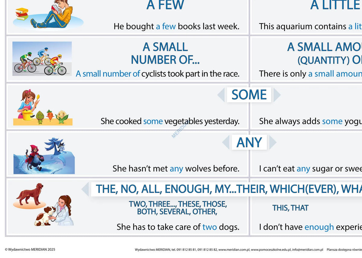 Nouns - plansza dydaktyczna w języku angielskim - zdjęcie 3