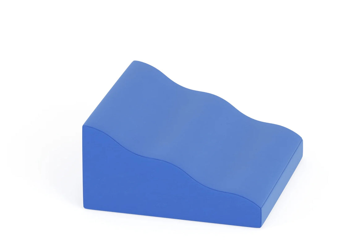 Pianka Happy Playground — Fala wypukła 48 × 48 × 24 cm – Niebieski