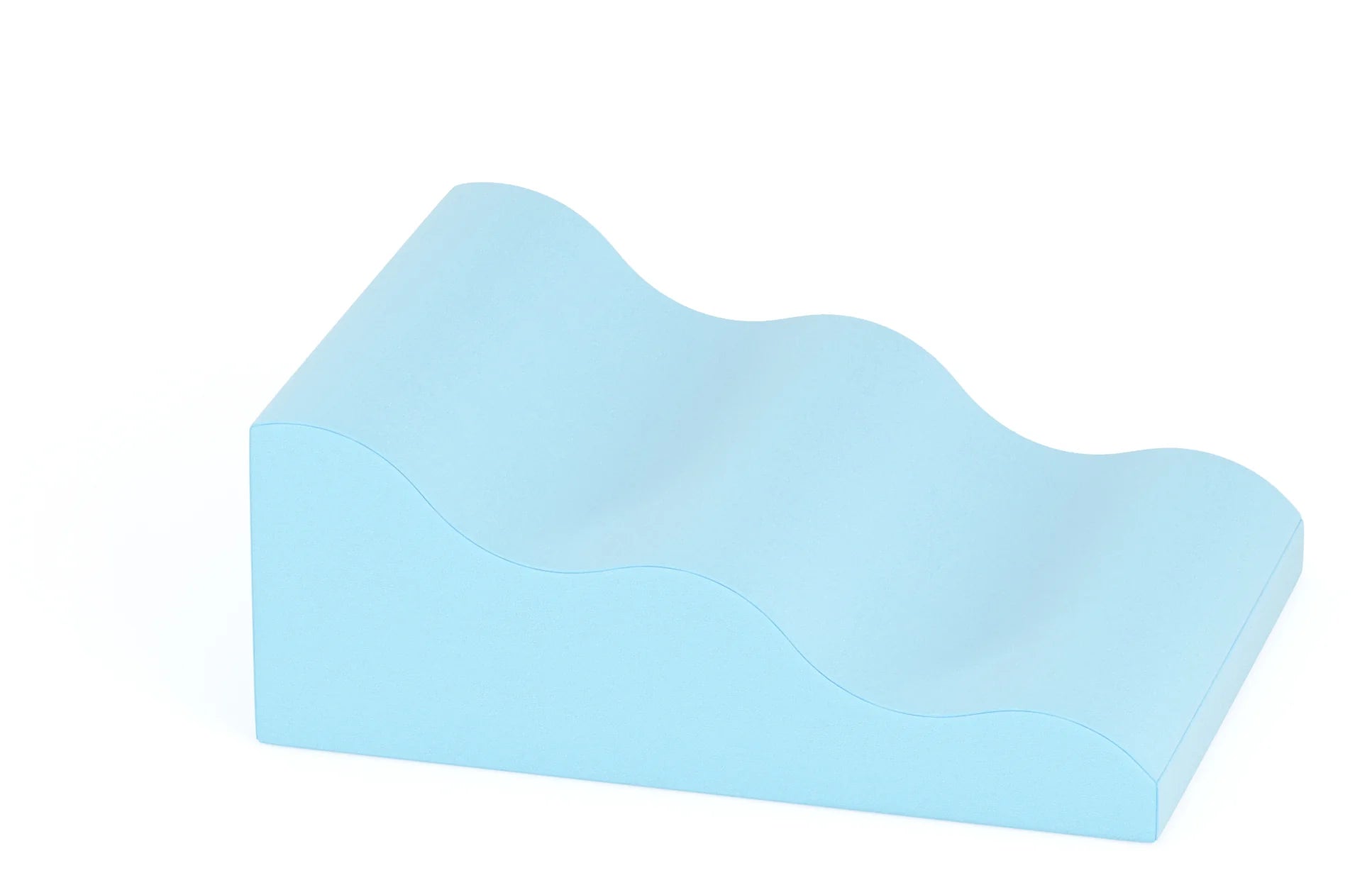 Pianka Happy Playground — Fala wypukła 80 × 60 × 30 cm – Niebieski