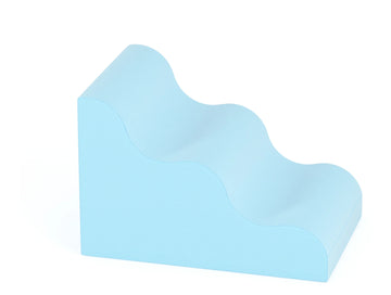 Pianka Happy Playground — Fala wypukła 90 × 60 × 60 cm – Niebieski