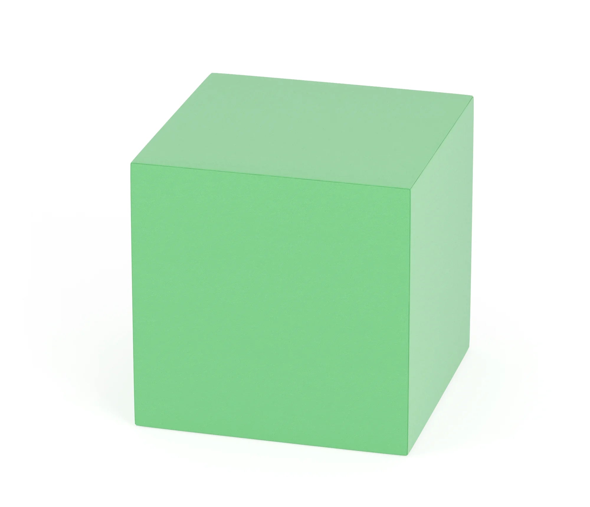 Pianka Happy Playground — Kostka 60 × 60 × 60 cm – Zielony