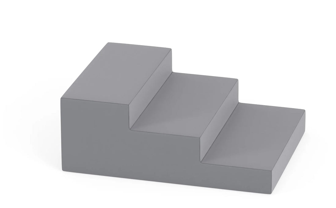 Pianka Happy Playground — Schody 80 × 60 × 30 cm – Szary