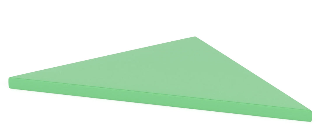 Pianka Happy Playground — Trójkąt 96 × 96 × 6 cm – Zielony