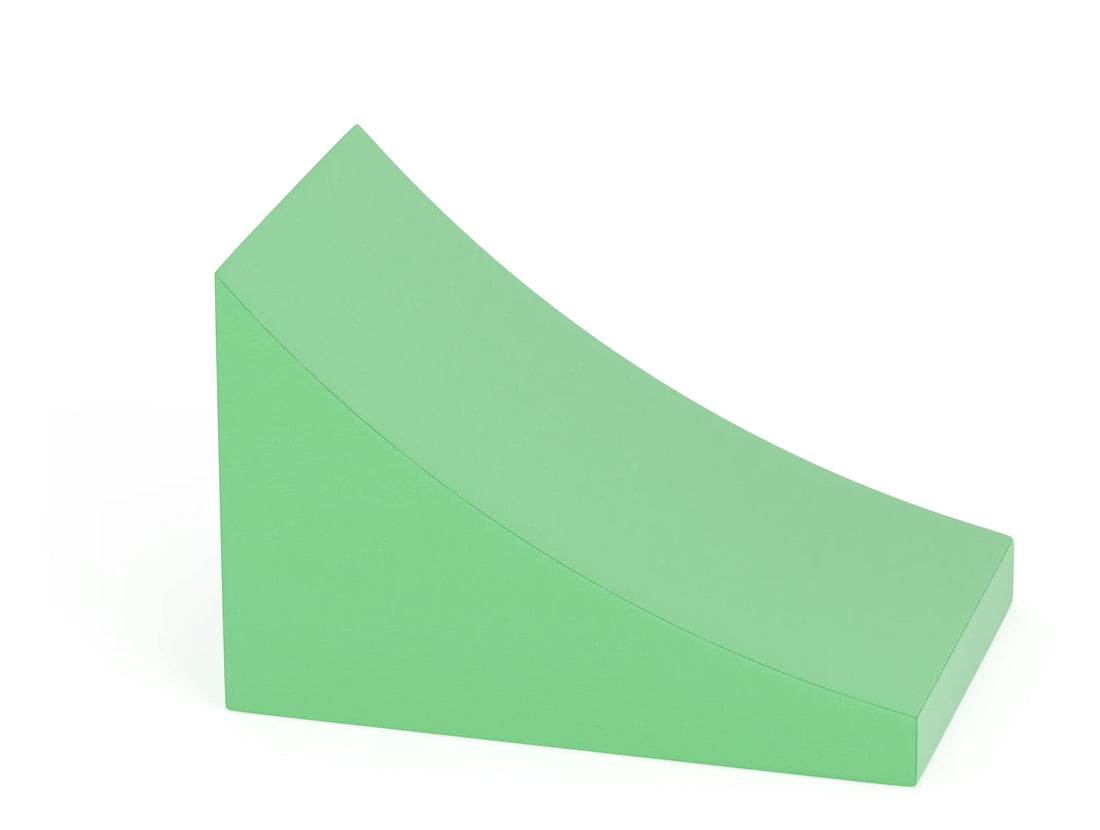 Pianka Happy Playground — Zjeżdżalnia wklęsła 90 × 60 × 60 cm – Zielony