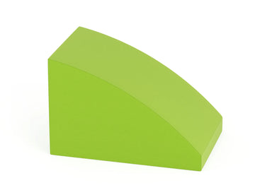 Pianka Happy Playground — Zjeżdżalnia wypukła 90 × 60 × 60 cm – Zielony