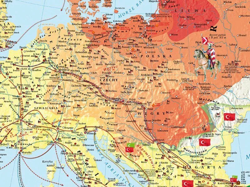 Powstanie i rozwój chrześcijaństwa - mapa ścienna - zdjęcie 2