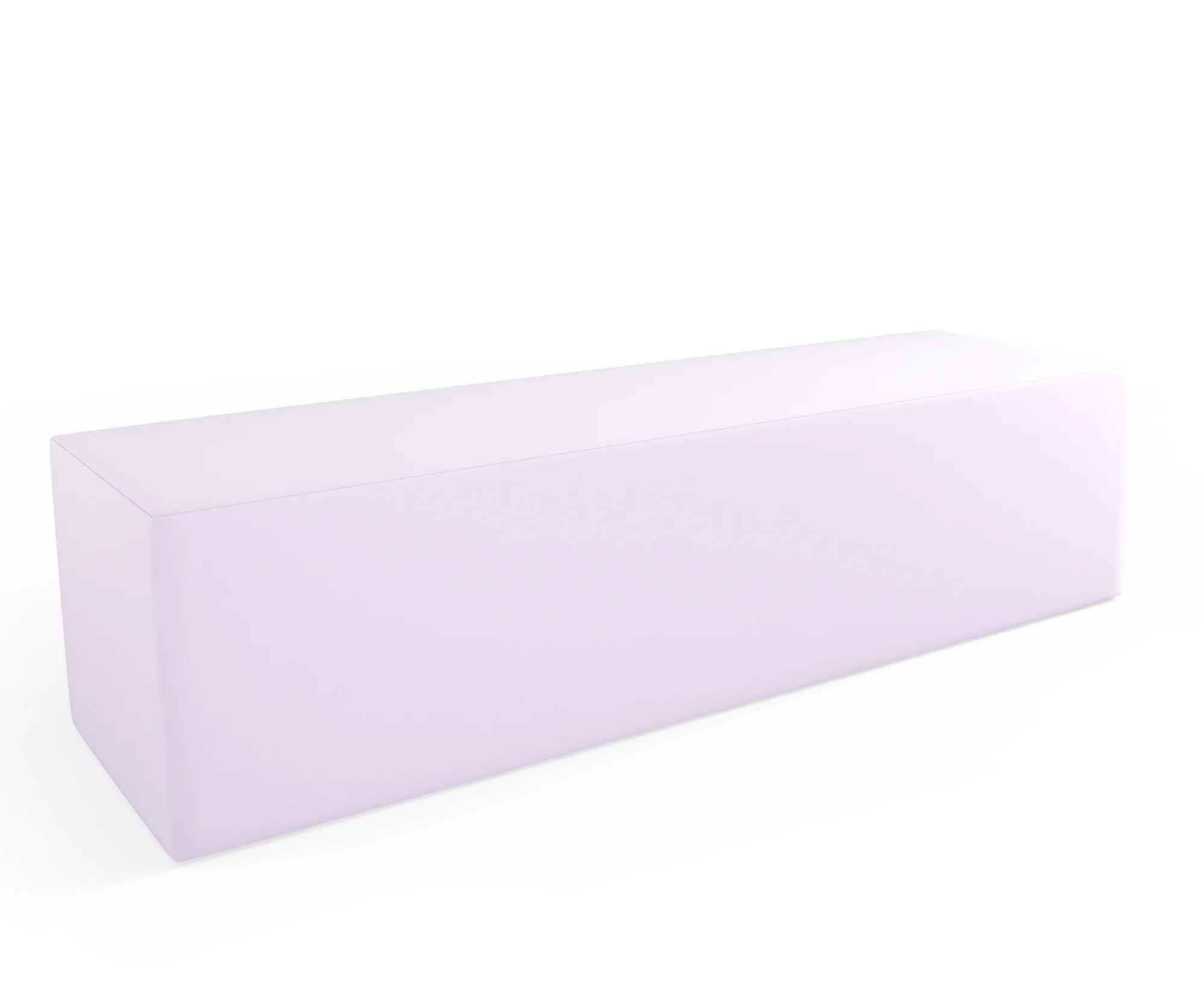 Pufa Tobo Light prostokąt, tkanina Meditap – pastelowy różowy