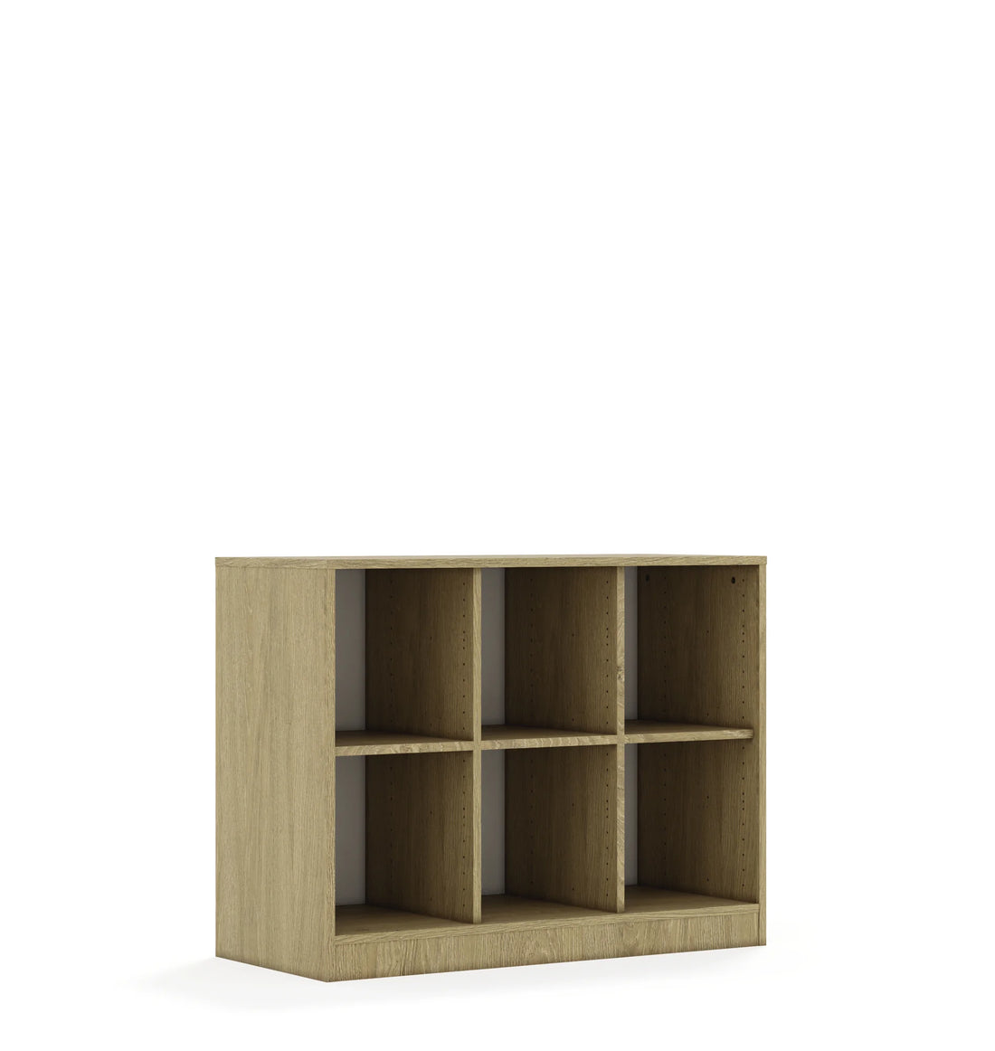 Regał BLOX 110 2PP 1049x466x813 – dąb