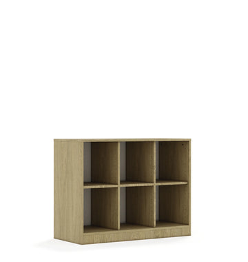 Regał BLOX 110 2PP 1049x466x813 – dąb