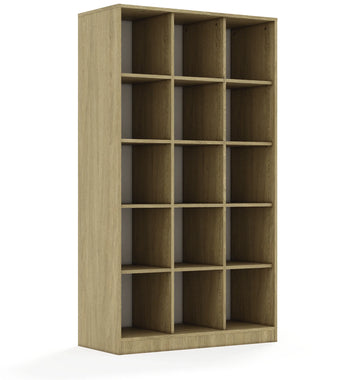 Regał BLOX 110 5PP 1049x466x1869 – dąb