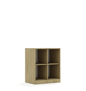 Regał BLOX 70 2PP 706x466x813 – dąb