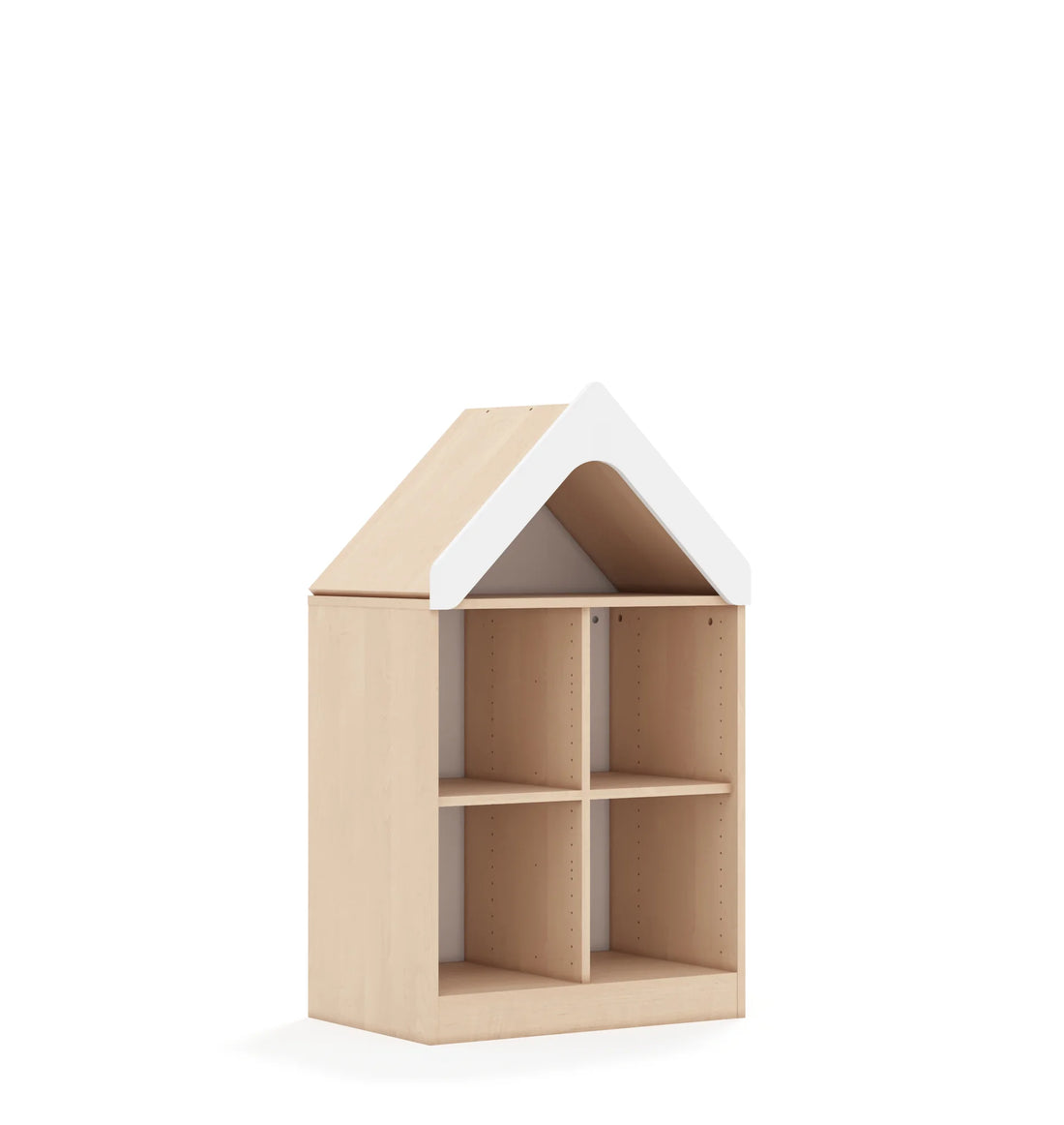 Regał BLOX 70 2PP z daszkiem 706x466x1223 – dąb