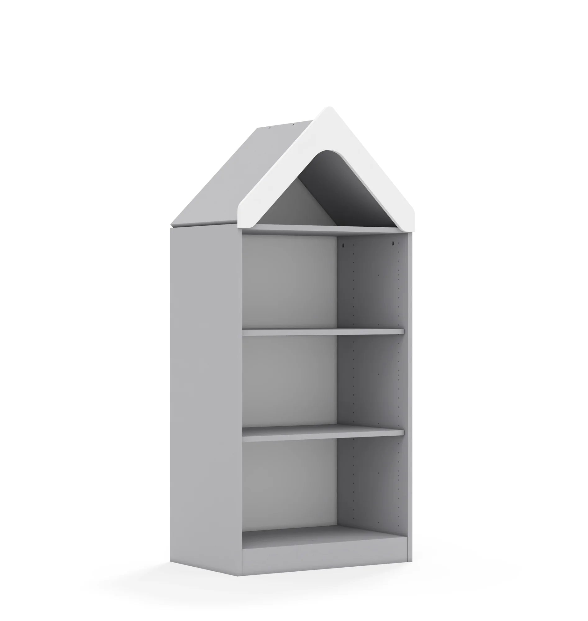 Regał BLOX 70 3P z daszkiem 706x466x1575 – szary