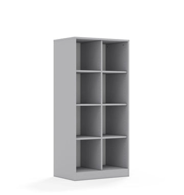 Regał BLOX 70 4PP 706x466x1517 — korpus szary – szary