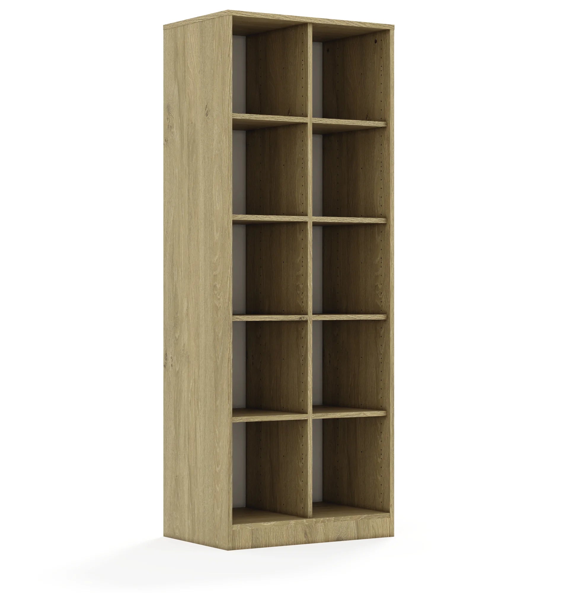 Regał BLOX 70 5PP 706x466x1869 – dąb