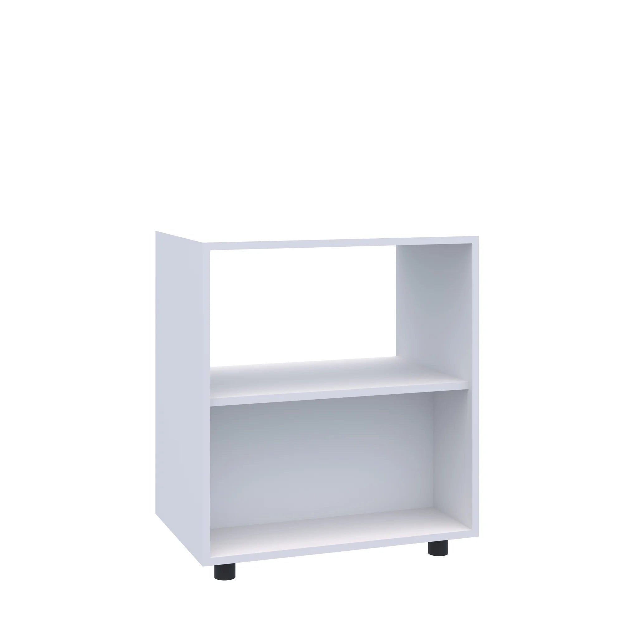 Regał mobilny Smart 2P 706x466x798 – biały