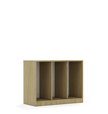 Regał na pojemniki BLOX 110 2PG 1049x466x813 – dąb