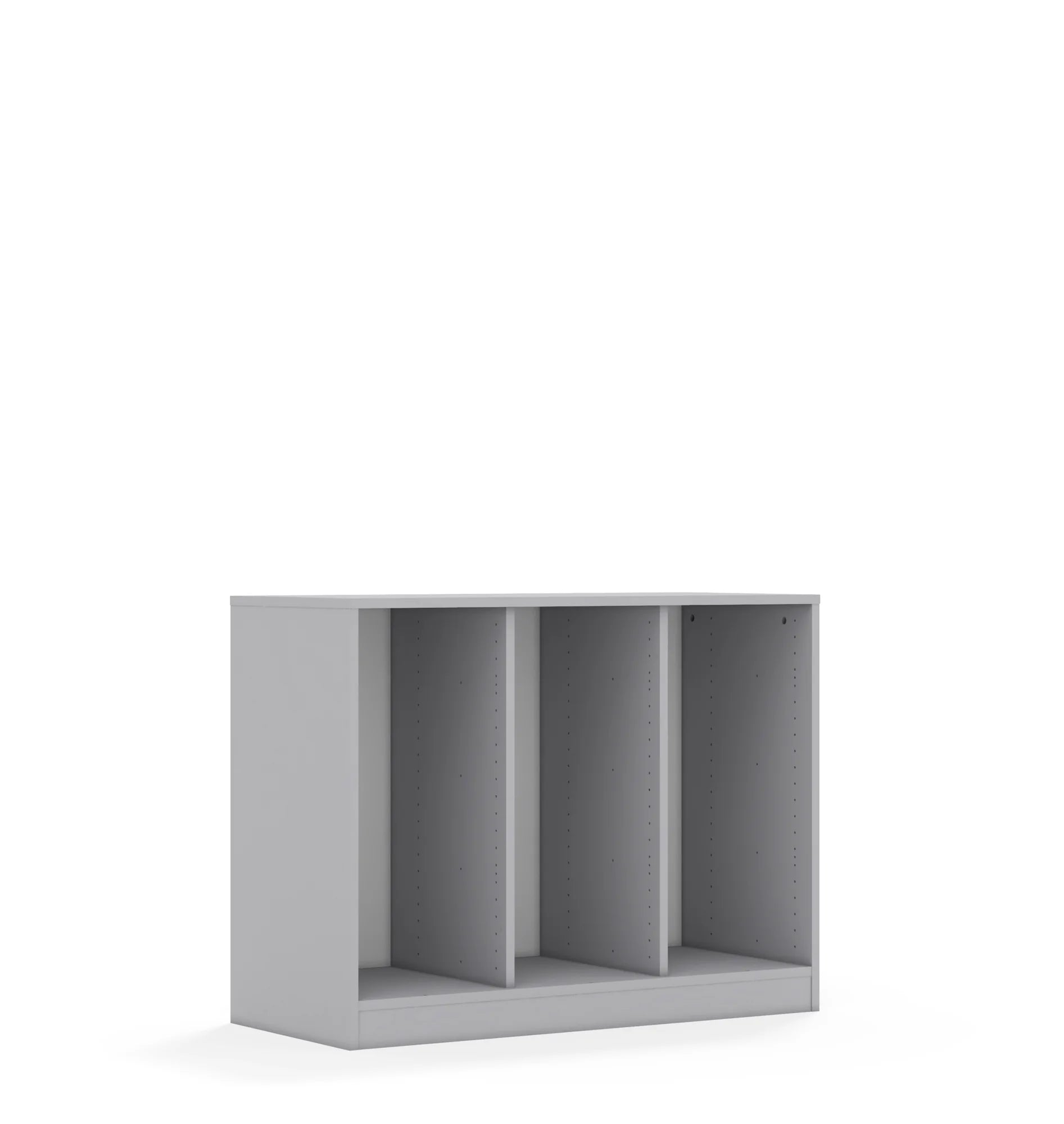 Regał na pojemniki BLOX 110 2PG 1049x466x813 – szary