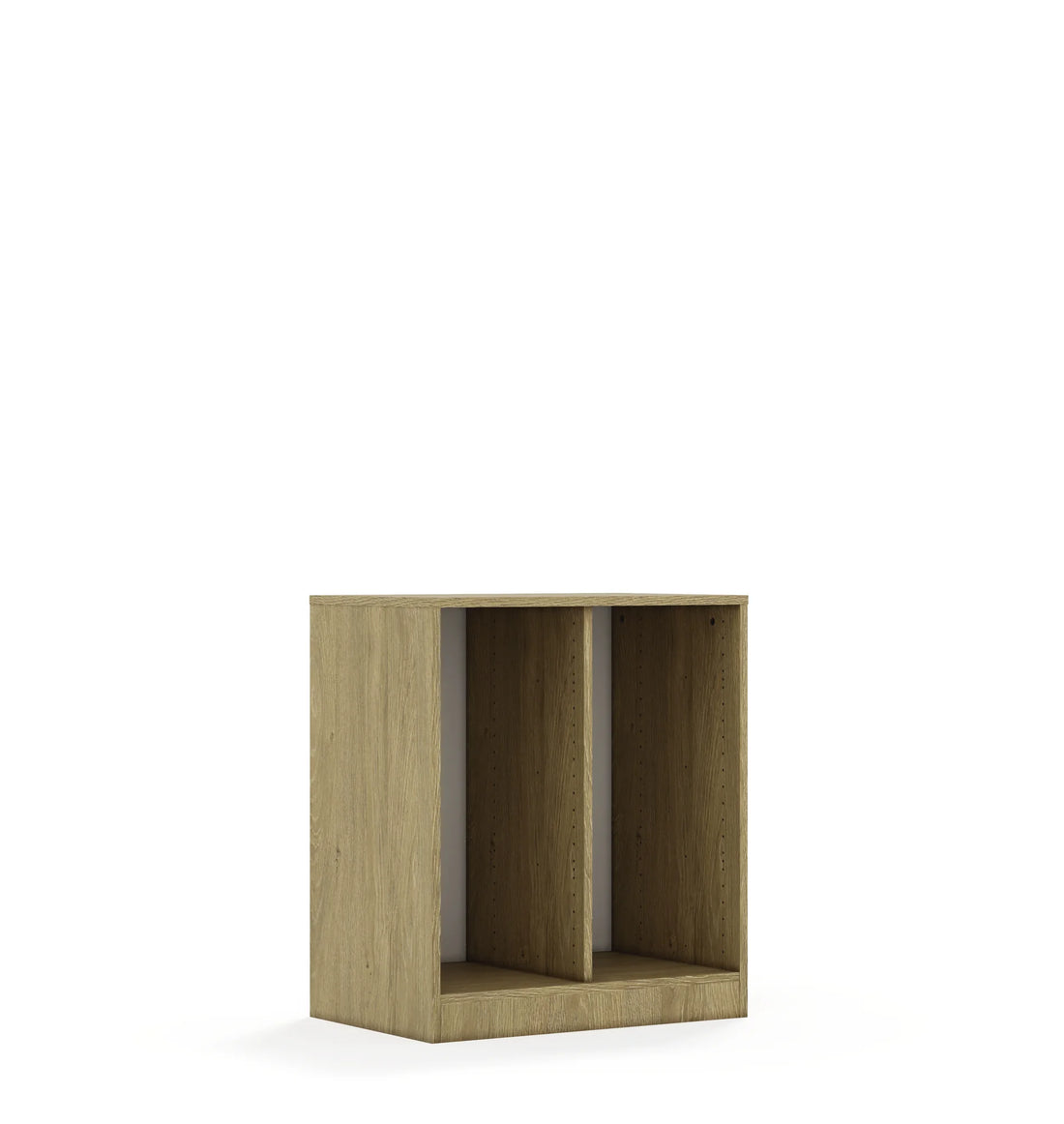 Regał na pojemniki BLOX 70 2PG 706x466x813 – dąb