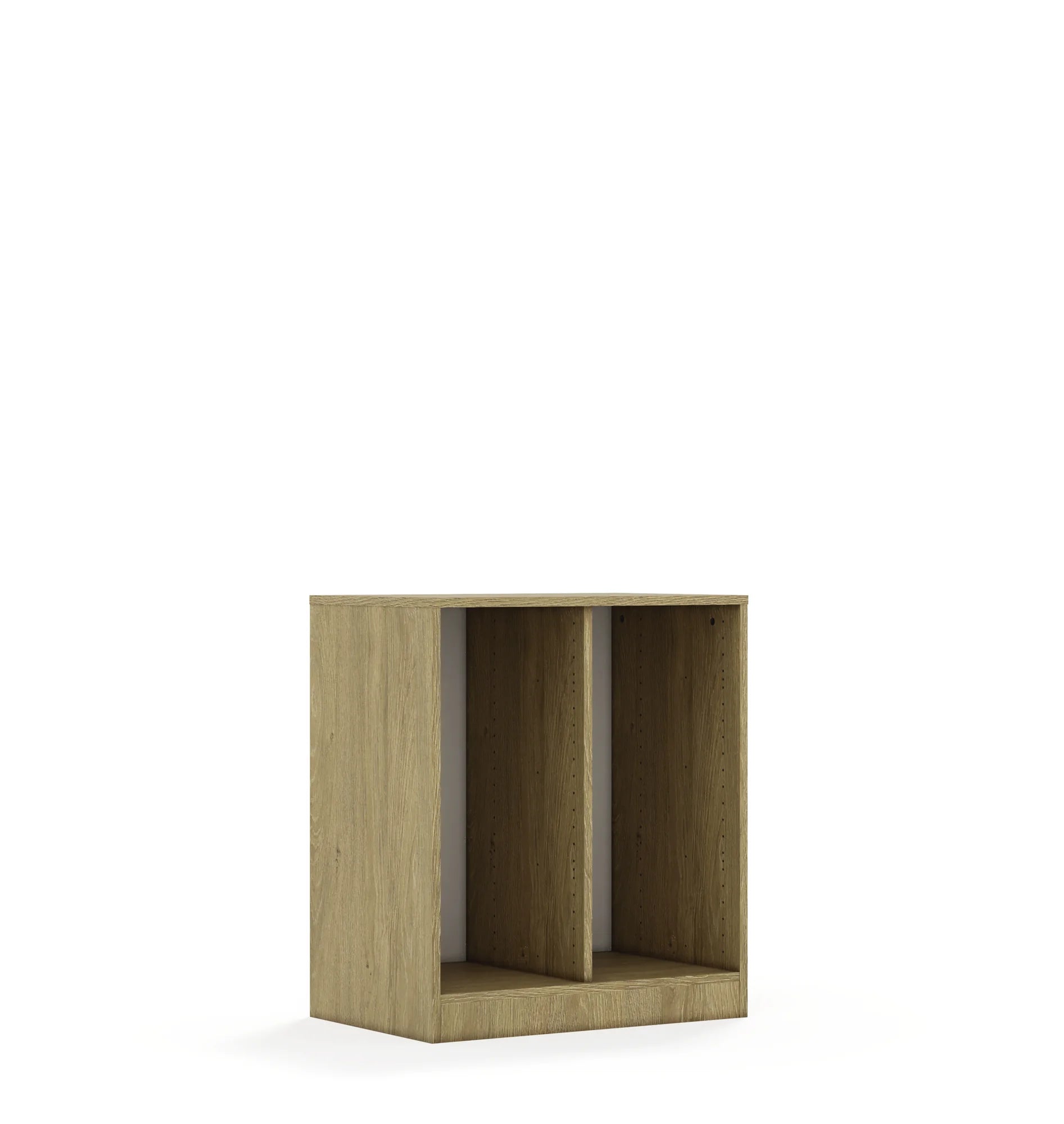 Regał na pojemniki BLOX 70 2PG 706x466x813 – dąb