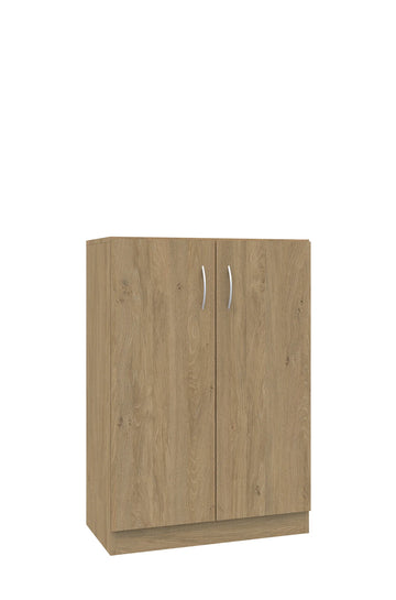 Regał Simple 80 3P 2F3 800x400x1205 – dąb / dąb
