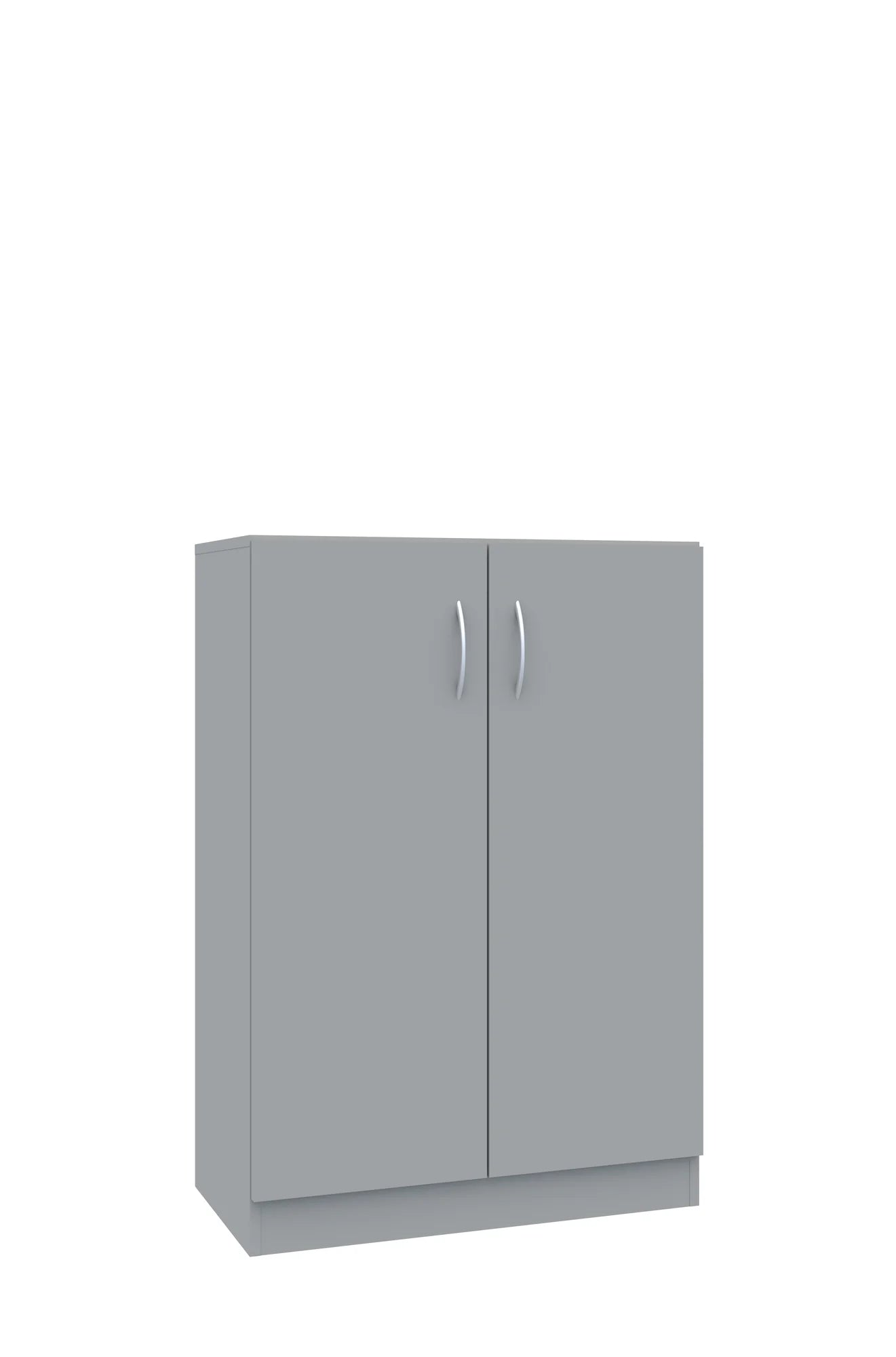 Regał Simple 80 3P 2F3 800x400x1205 – szary / szary