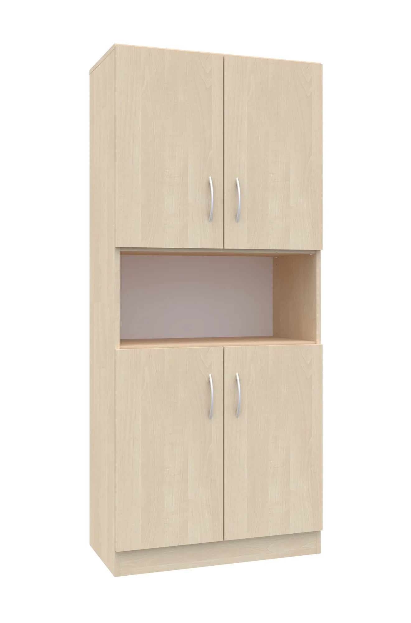 Regał Simple 80 5P 4F2 800x400x1850 – brzoza / brzoza