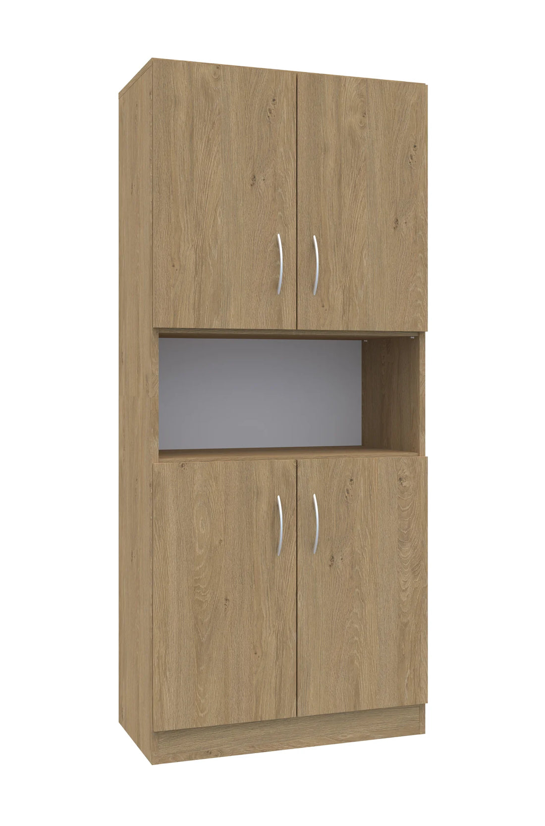 Regał Simple 80 5P 4F2 800x400x1850 – dąb / dąb