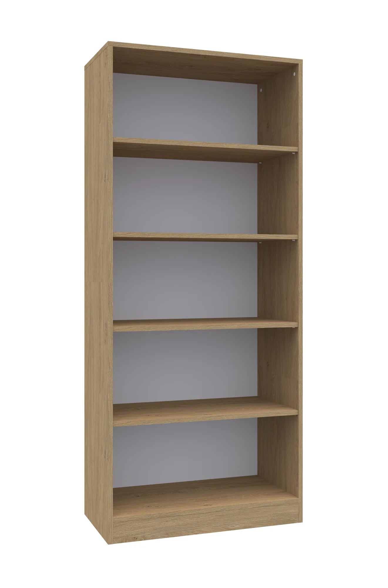Regał Simple 80 5P 800x400x1850 – dąb