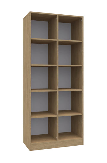 Regał Simple 80 5PP 800x400x1850 – dąb