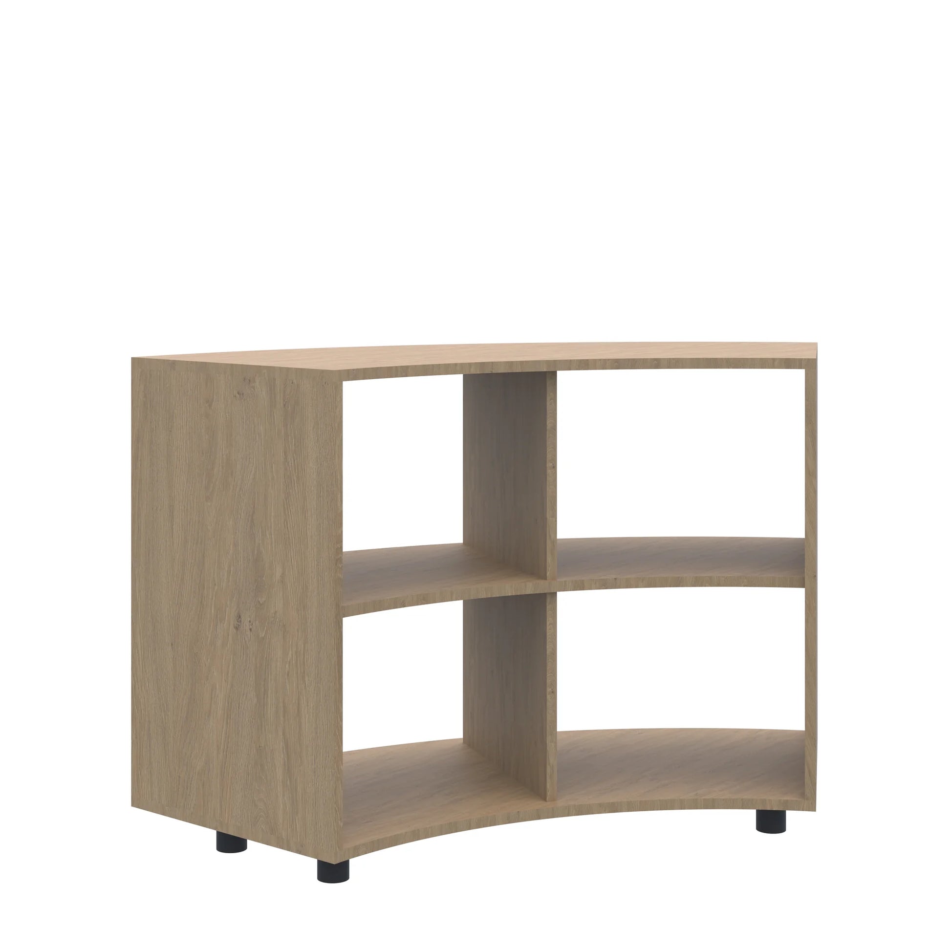 Regał Smart 1/6 koła 2P 1286x466x798 – dąb