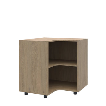 Regał Smart L 2P 792x792x798 – dąb